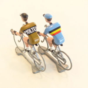 比利時自行車手金屬模型-Molteni